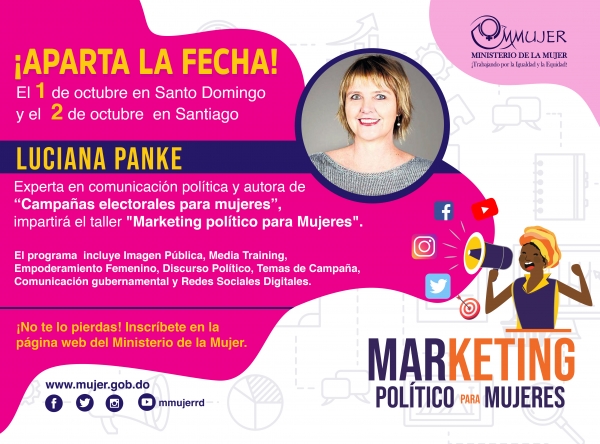 “Marketing Político para Mujeres”, un taller a favor de mujeres políticas