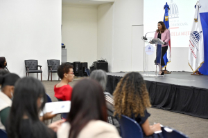 Ministra de la Mujer realiza encuentro con la sociedad civil en el marco CSW66 2O22