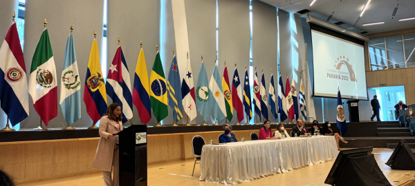 Ministra de la Mujer en su Calidad de presidenta de la Comisión Interamericana de Mujeres de la OEA, inaugura Asamblea de Delegadas en Panamá