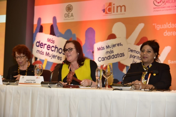 La Declaración de Santo Domingo es la hoja de ruta para eliminar la violencia política hacia las mujeres en nuestro hemisferio