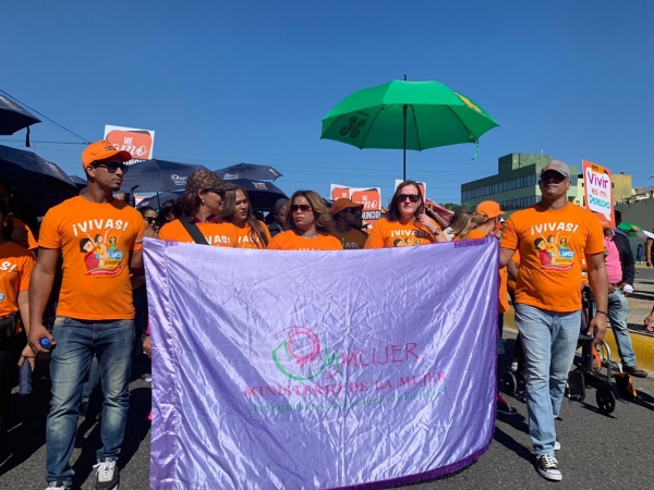 MMujer se une a la Marcha de las Mariposas en vísperas del Día Internacional de la Eliminación de la Violencia contra la Mujer
