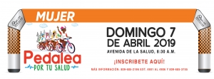 Ministerio de la Mujer convoca a las mujeres a pedalear por su salud