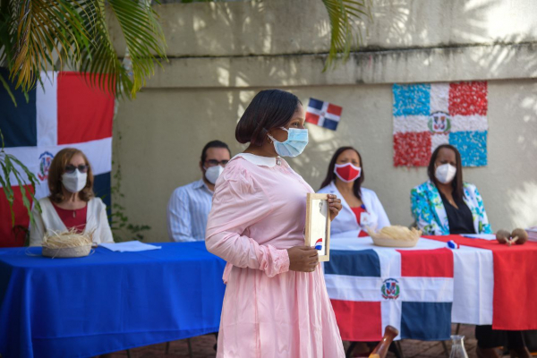 Ministerio de la Mujer rinde tributo a mujeres que representan un ejemplo de lucha por la independencia de la República Dominicana